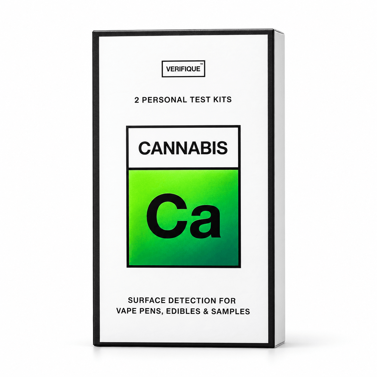 Verifique Cannabis kit packaging