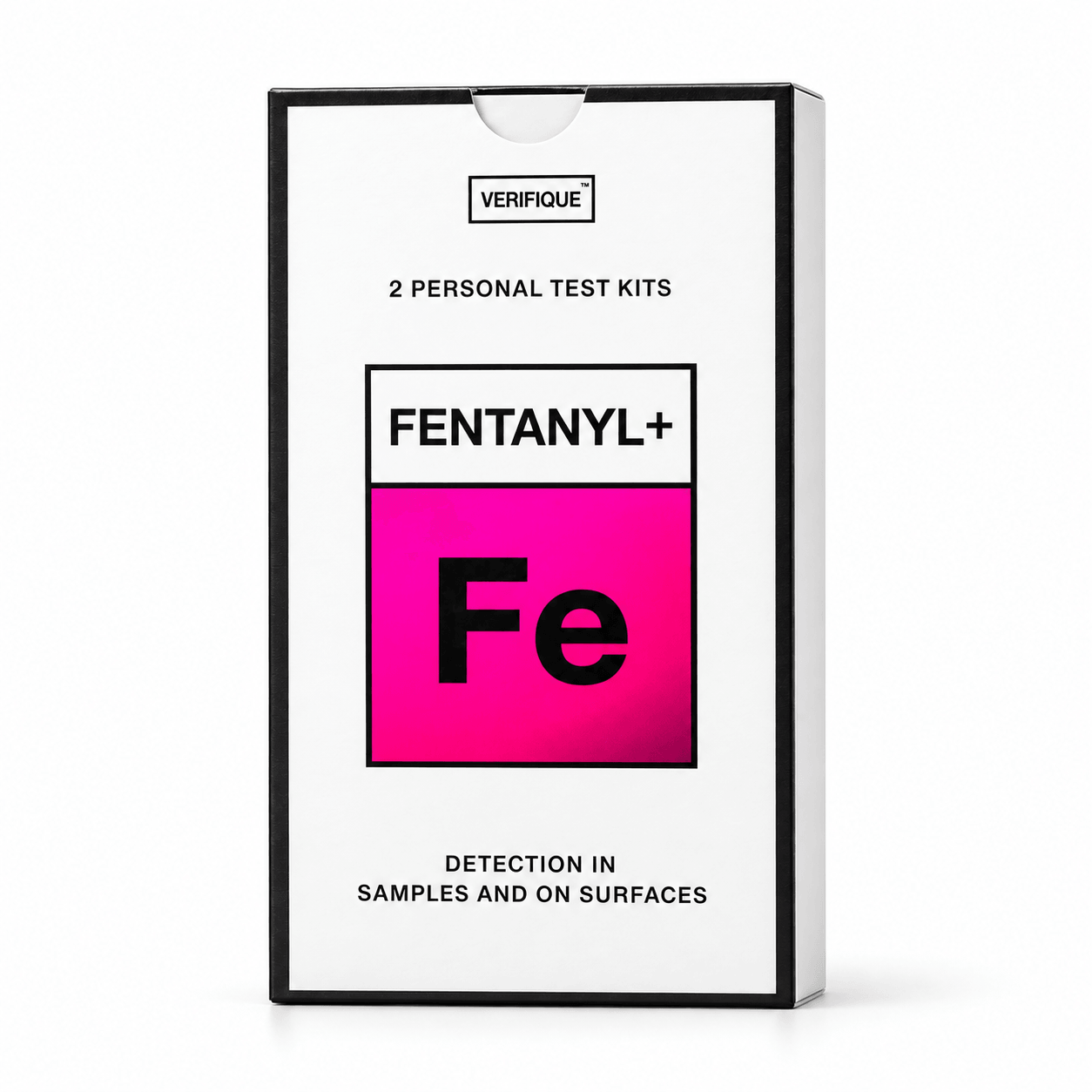 Verifique Fentanyl+ kit packaging